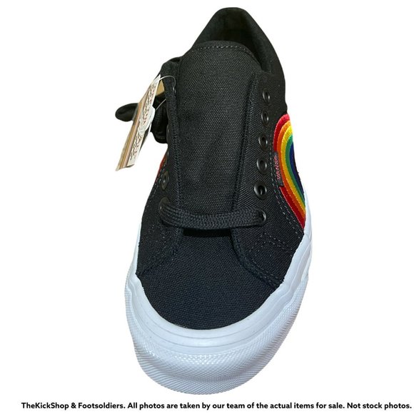 Vans Lampin 86 DX Anaheim Factory "PRIDE" (Black) Women Sneakers - Picture 2 of 5